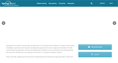 Desktop Screenshot of healthcomspringboard.org
